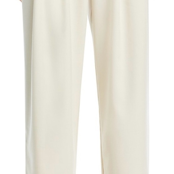 Wayf Cream High Waist wide Leg Women's Trousers NWT - Picture 3 of 16